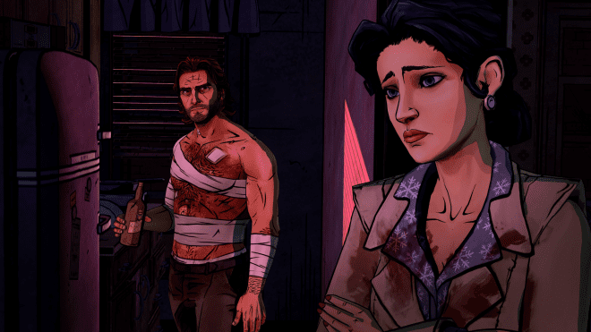 Серый Волк и Белоснежка из The Wolf Among Us Серый Волк и Белоснежка из The Wolf Among Us