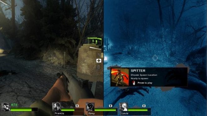 Мод Splitscreen Support для Left 4 Dead 2 Мод Splitscreen Support для Left 4 Dead 2