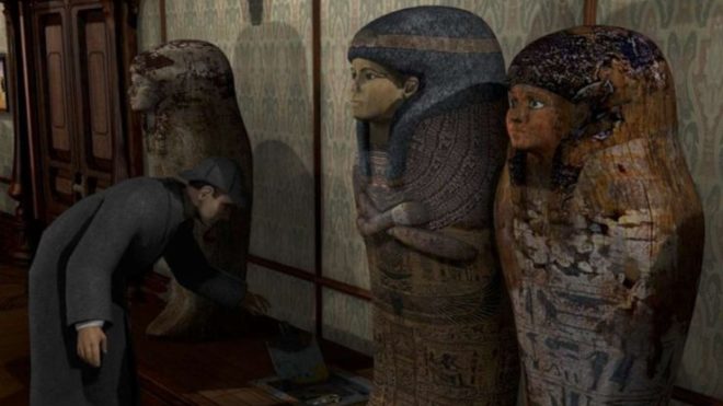 Шерлок Холмс: Пять египетских статуэток (2002) Sherlock Holmes The Mystery of the Mummy