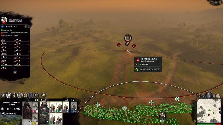 Nawet poczÄ
tkowe starcia wyglÄ
dajÄ
epicko z poziomem armii ustawionym na Ekstremalny. - WielkoÅÄ jednostek w Total War Three Kingdoms - Total War Three Kingdoms - poradnik do gry