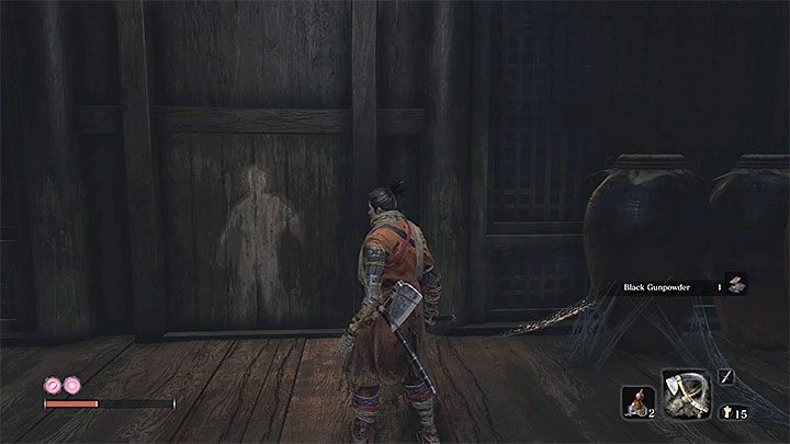 This path is much easier - you wont have to jump between hook points located above a chasm - Headless #2 | Sekiro Shadows Die Twice Boss Fight - Bosses - Sekiro Guide and Walkthrough