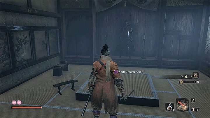 Go down the long corridor and defeat a single archer - Lady Butterfly | Sekiro Shadows Die Twice Boss Fight - Bosses - Sekiro Guide and Walkthrough