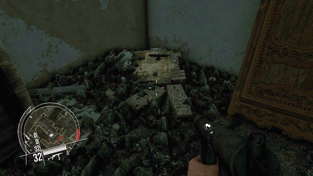 The location of the 1 collectible. - Mission 4 - Collectibles - Enemy Front - Game Guide and Walkthrough