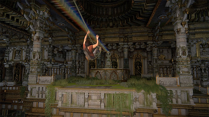 The section begins once youve activated all the waterfalls next to a large statue of Shiva - How to solve the Prism Puzzle (Chapter 7)? | FAQ - FAQ - Frequently Asked Questions - Uncharted: The Lost Legacy Game Guide