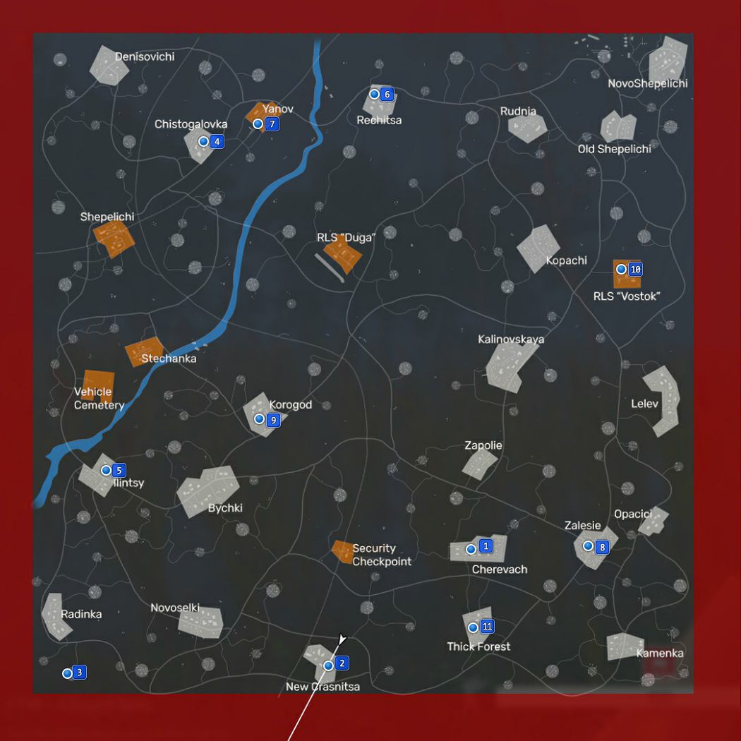Fear the Wolves Map
