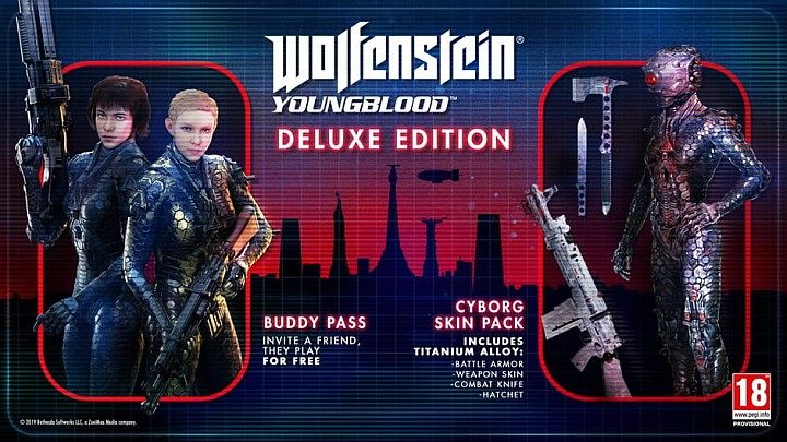 Wolfenstein: Youngblood пÑодаеÑÑÑ Ð² двÑÑ
веÑÑиÑÑ
- Standard и Deluxe Edition - Ð ÑководÑÑво Wolfenstein Youngblood