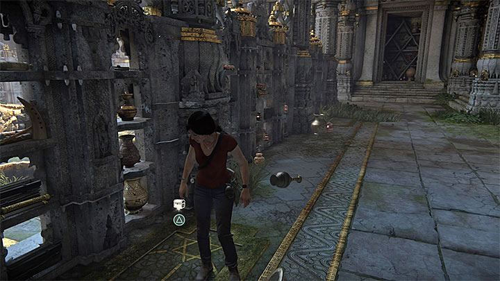 The treasures are in different parts of the library and try to find them before you have examined the altar with a tusk - 7. The Lost Legacy | All Secrets - Secrets - Uncharted: The Lost Legacy Game Guide