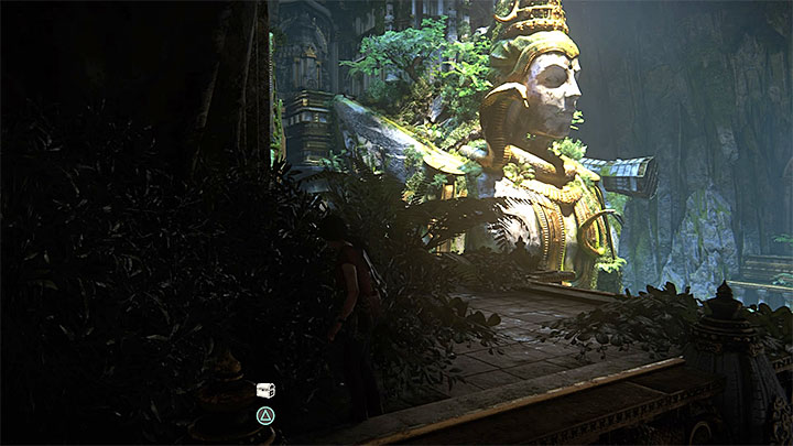 this collectible is also in the upper part of the left ruins - 7. The Lost Legacy | All Secrets - Secrets - Uncharted: The Lost Legacy Game Guide