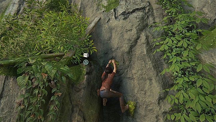 You can find this collectible after you have taken a series of uncontrollable slides down - 8 - Partners | Secrets - Secrets - Uncharted: The Lost Legacy Game Guide