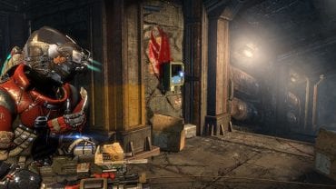 In the upper corridor - you have to use powering core to unlock the passage - Chapter 11 - p. 2 | Secrets - Secrets - Dead Space 3 Game Guide