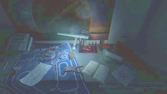 Some rooms dont have a light, so you have to help yourself with your flashlight. - Theta station | Collectibles in SOMA Game - Collectibles - SOMA Guide