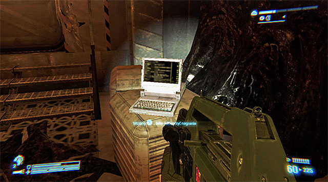 AUDIO LOG 2/12 - Right after opening the door using the powerloader, in the area where you encounter Facehuggers for the first time - Audio Logs - Collectibles - Aliens: Colonial Marines - Game Guide and Walkthrough