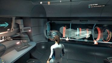 The terminal used to reset your characters skill points. - How to reset skill points of your character in Mass Effect: Andromeda? - FAQ - Frequently asked questions - Mass Effect: Andromeda Game Guide
