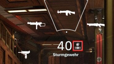 When you call up the weapons selection menu, search for those that have the same marks next to the information about ammo - Correctly chosen arguments | Wolfenstein Youngblood Trophies - Trophy guide - Wolfenstein Youngblood Guide