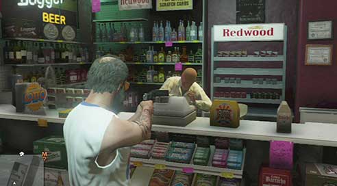 Give your money! - Shops to rob - Shopping - Grand Theft Auto V Game Guide