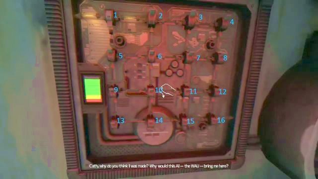 The switch scheme. - Outside Omicron | Riddles and puzzles of SOMA Game - Riddles and puzzles - SOMA Guide