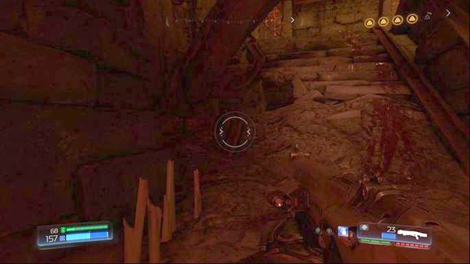 A door leading to the next target will open after the battle at the second stone - Argent DNur | Secrets - Secrets - Doom Game Guide & Walkthrough