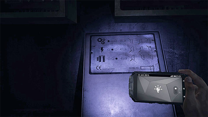 You will be able to activate the lift if you adjust nine levers correctly (they are located in boxes on the wall - How to activate the lift? - Solving the puzzles - Get Even Game Guide