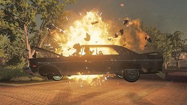 After killing his subordinates, Lincoln himself will die in a booby-trapped car. - Mafia 3 endings | Walkthrough - Story missions - Mafia III Game Guide