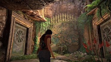 After entering, take look at the huge stone map from the picture above - How to find the Queens Ruby (simpler treasure hunts)? | FAQ - FAQ - Frequently Asked Questions - Uncharted: The Lost Legacy Game Guide