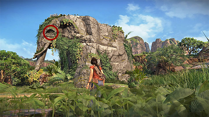 This treasure can be found in the east part of the map - 4 - Treasures in Wester Ghats | Secrets - Secrets - Uncharted: The Lost Legacy Game Guide