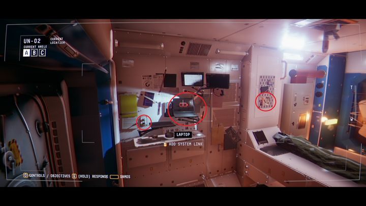 In UN-02, connect the laptop to the power - IV. Center | Observation Walkthrough - Walkthrough - Observation Guide