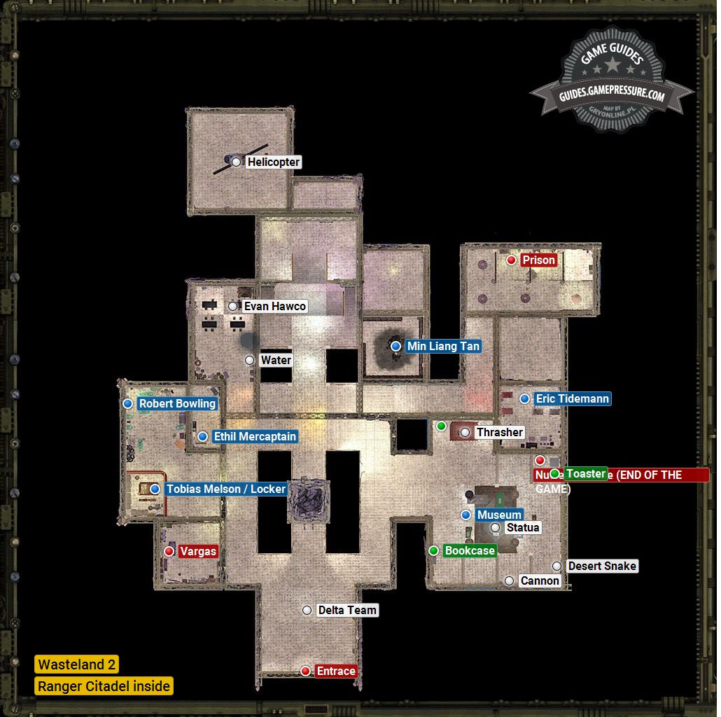 Wasteland 2 - Ranger Citadel inside