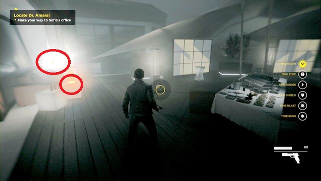 After the conversation with Beth, go forward and collect intel and source. - Intel - Secrets - Quantum Break - Game Guide and Walkthrough