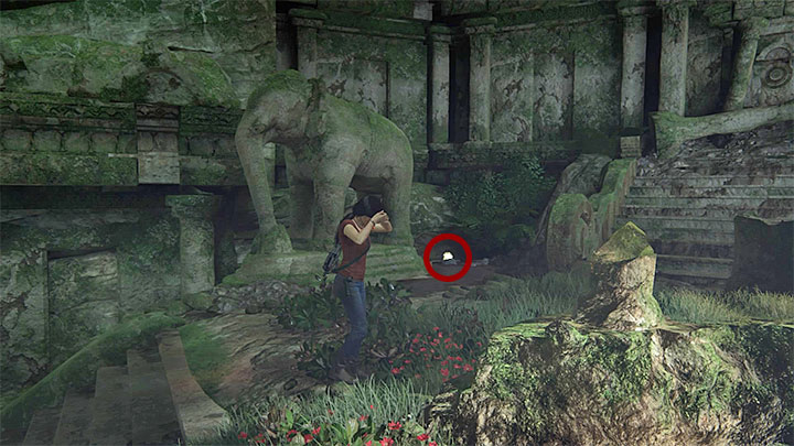 The treasure is located in the same cave in which you took the photo described above - 5 - The Great Battle - All secrets - Secrets - Uncharted: The Lost Legacy Game Guide