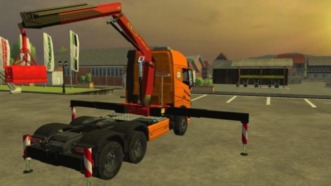 VOLVO FH16 Truck WITH CRANE VOLVO FH16 Truck WITH CRANE