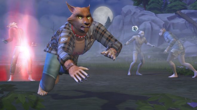 The Sims 4 Оборотни The Sims 4 Оборотни