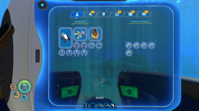 Seamoth Storage Access Seamoth Storage Access