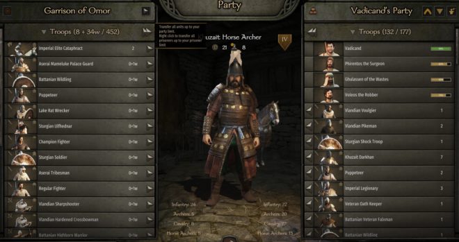 Party Screen Enhancements