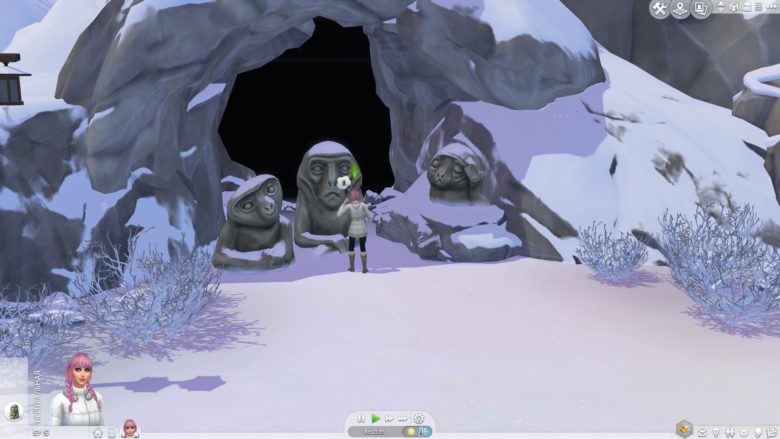 The Sims 4 Snowy Escape