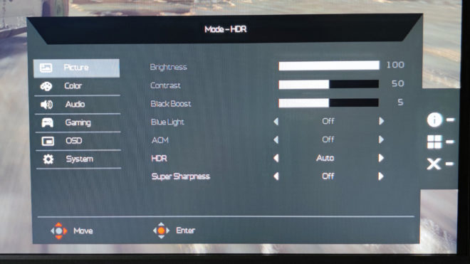 Acer Predator XB273GX Acer Predator XB273GX
