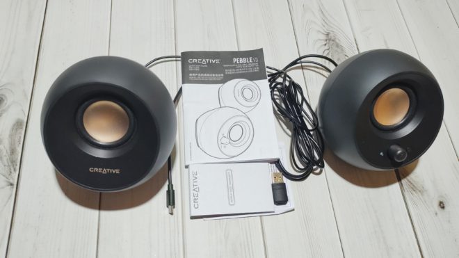 Обзор USB-колонок Creative Pebble V3 Обзор USB-колонок Creative Pebble V3