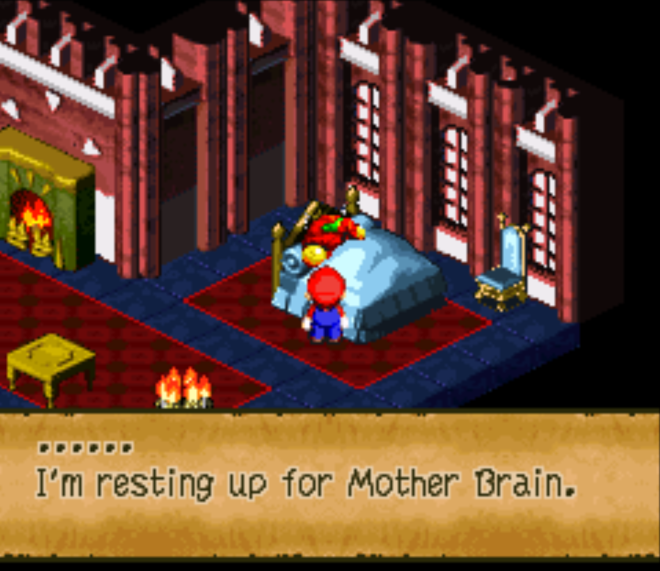 Множество камео в Super Mario RPG Множество камео в Super Mario RPG