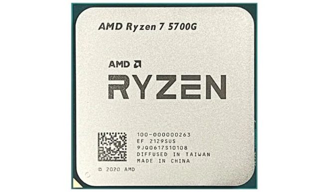 AMD Ryzen 7 5700G AMD Ryzen 7 5700G