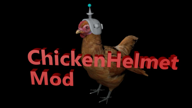 Chicken Helmet Mod Chicken Helmet Mod
