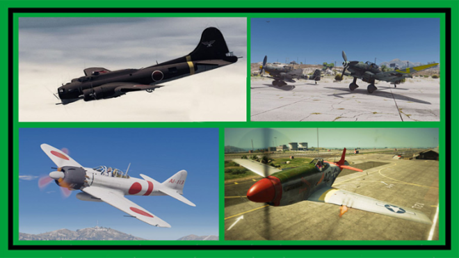 WWII Airplanes Pack WWII Airplanes Pack