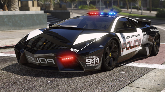 Lamborghini Reventón Hot Pursuit Police (2020) Lamborghini Reventón Hot Pursuit Police (2020)