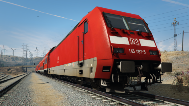 German Railcar (Bombadier Traxx DB BR 145) German Railcar (Bombadier Traxx DB BR 145)