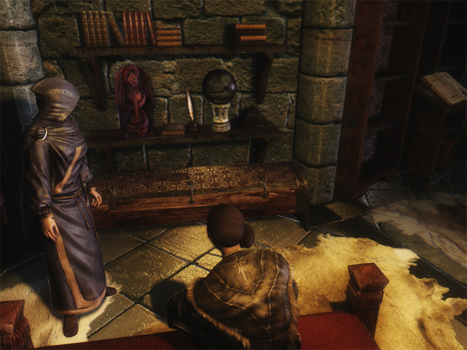 Better Archmage Quarters Inside the College of Winterhold Better Archmage Quarters Inside the College of Winterhold