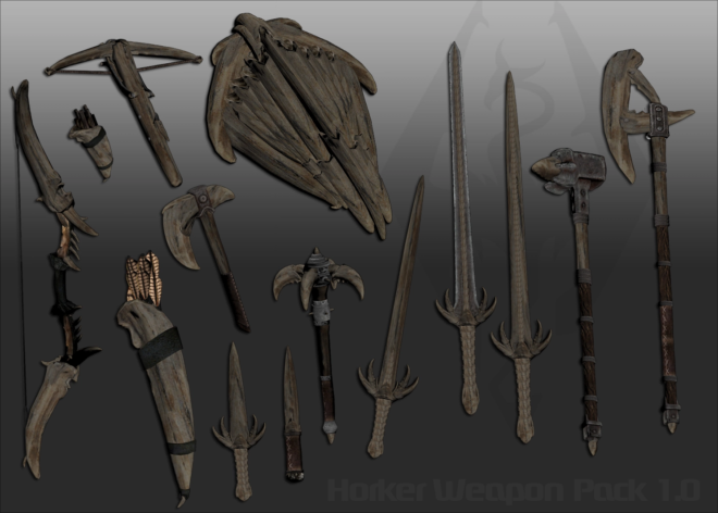 Ghosu — Horker Weapon Pack Ghosu — Horker Weapon Pack