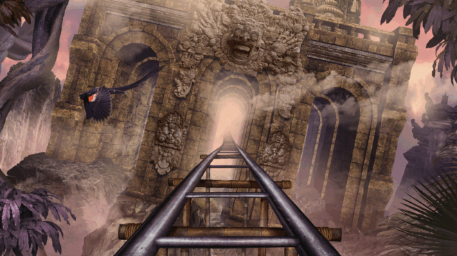 VR Temple Roller Coaster VR Temple Roller Coaster