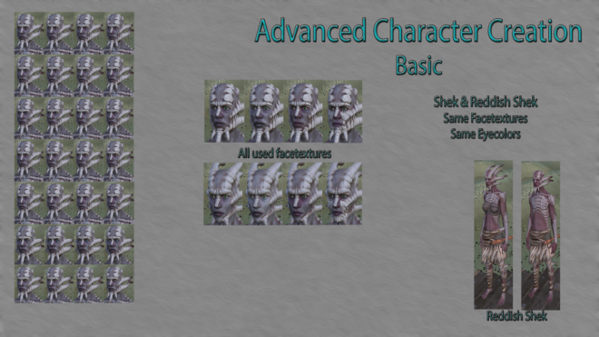 Advanced Character Creation – Basic Advanced Character Creation – Basic