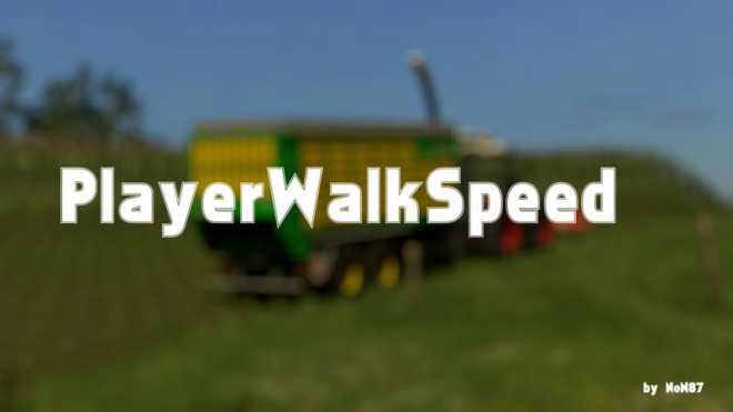 Player Walk Speed Player Walk Speed