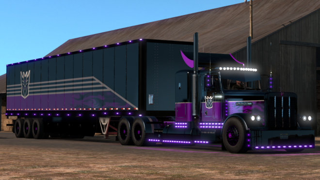 Decepticon Truck and Trailer Skin Decepticon Truck and Trailer Skin