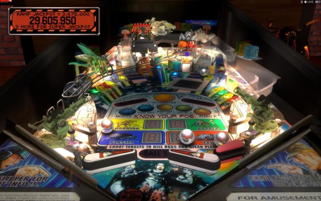 Stern Pinball Arcade: Starship Troopers (2016) Stern Pinball Arcade: Starship Troopers (2016)