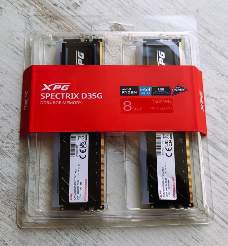XPG Spectrix D35G DDR4-3600